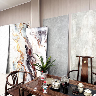 منظمة الصحة البيئية المقاومة للماء لوحة حائط دش PVC سهلة تنظيف السطح