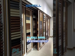 122x12mm البوليسترين لوحة الحائط PS لوحة الحائط تزيين المنزل SGS