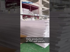 عالية اللمعان سقف PVC لوحة الجدار الداخلية ديكور حمام المنزل مواد البناء