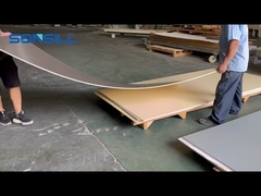 5 ملم مقاومة للماء الخيزران الألياف الخشبية اللوحة الحائطية اللوحة الحائطية الخشبية