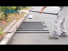 الأرضيات الخشبية 3D النقش الملمس WPC التزيين المركب الطابق سطح السفينة للماء