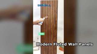 PVC لوحة الحائط السقف مخدد 8