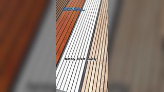 PVC لوحة الحائط السقف مخدد 4